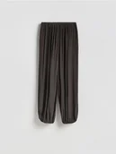 Spodnie damskie - Reserved - Spodnie balloon - brązowy - miniaturka - grafika 1