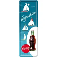 Zakładki do książek - Zakładka Metalowa Coca-Cola - Sail - miniaturka - grafika 1