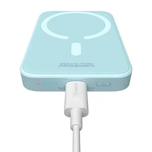Powerbank Baseus Magnetic Mini 6000mAh 20W (niebieski) - Powerbanki - miniaturka - grafika 10