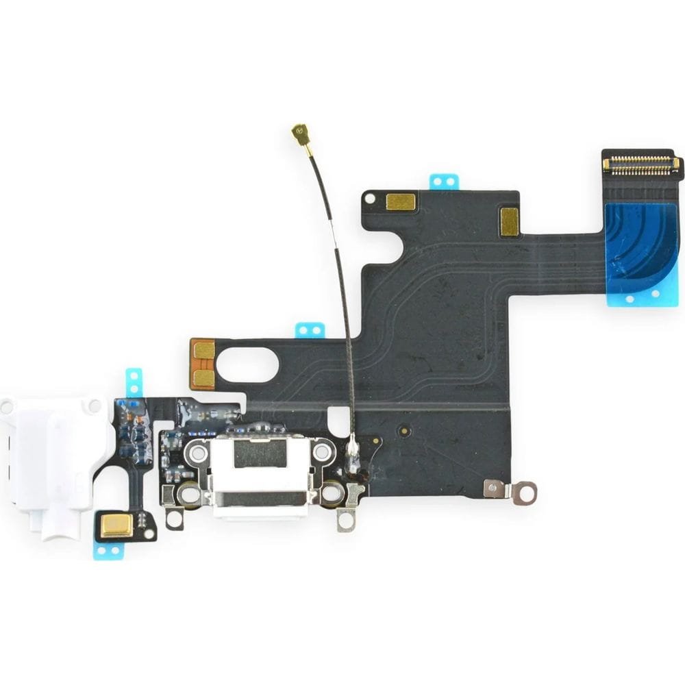 Złącze gniazdo ładowania dock iPhone 6 ORG białe