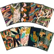 TOP 2000 Zeszyt A5/60K kratka Collage Tropics (10szt) - 2000 - Zeszyty szkolne - miniaturka - grafika 1