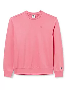 Champion Męska bluza Rochester 1919 z logo C, z okrągłym dekoltem, różowa, fioletowa, L, Różowy liliowy (Ptp), L - Bluzy męskie - miniaturka - grafika 1