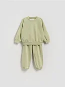 Spodenki dla niemowląt - Reserved - Bawełniany komplet - jasnozielony - miniaturka - grafika 1