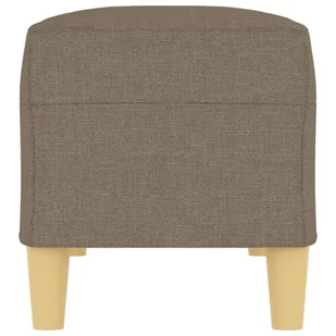 Ławka, taupe, 100x35x41 cm, tapicerowana tkaniną - Ławki do przedpokoju - miniaturka - grafika 5