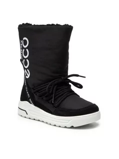 Buty dla chłopców - Ecco Śniegowce Urban Snowboarder GORE-TEX 72234251052 Czarny - grafika 1