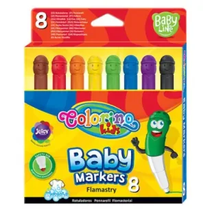 Patio Flamastry Colorino Kids Baby 8 szt. - Flamastry - miniaturka - grafika 1