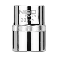 Klucze i nasadki - Neo Nasadka sześciokątna 1/2", 20 mm, Superlock - miniaturka - grafika 1