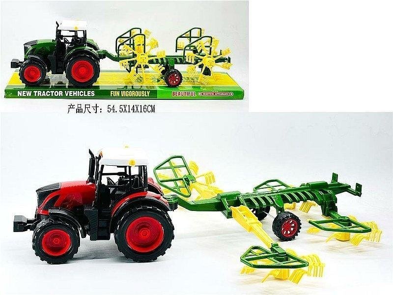 Woopie Traktor z maszyną rolniczą