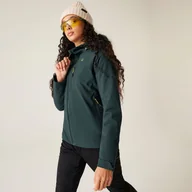 Kurtki i kamizelki sportowe damskie - Dare 2b Kurtka damska przeciwdeszczowa Torrek II Zielony, Rozmiar: 46 - miniaturka - grafika 1