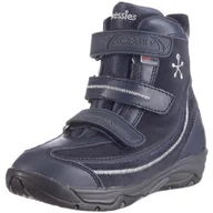Buty dla dziewczynek - Swissies Roger BF008 buty dziecięce, uniseks, niebieski - Blaudk Navy Graphite. - 38 EU - miniaturka - grafika 1