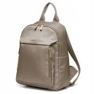 Plecaki - Plecak damski miejski Puccini Pulse - brązowy - miniaturka - grafika 1