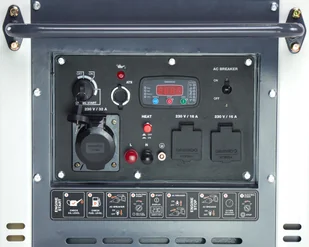 Agregat prądotwórczy DAEWOO DDAE 11000SE DIESEL AVR 18KM  - Agregaty prądotwórcze - miniaturka - grafika 10