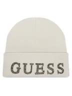 Czapki damskie - Guess Czapka AW5398 POL01 Beżowy - miniaturka - grafika 1