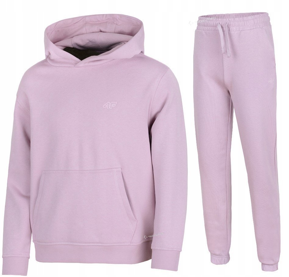 4F OCIEPLANY DZIEWCZÄCY DRES KOMPLET BLUZA SPODNIE / rozm 164