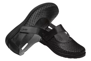 Półbuty na rzepy AXEL Comfort 1879 H Czarne na Haluksy Kosela Medic 9879 - Moda i Uroda OUTLET - miniaturka - grafika 2
