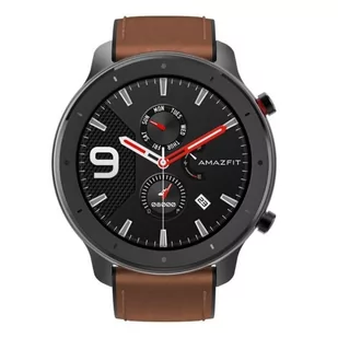 Amazfit GTR 47mm Aluminium Brązowy - Smartwatch - miniaturka - grafika 1