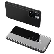 Etui i futerały do telefonów - Clear View Case futerał etui z klapką Oppo A76 / Oppo A36 / Realme 9i czarny - miniaturka - grafika 1