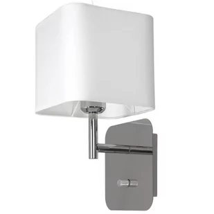 Milagro Kinkiet NAPOLI WHITE/CHROME 1xE27 ML6359 - Lampy ścienne - miniaturka - grafika 1