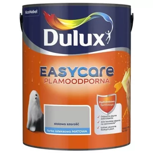 Dulux EASY CARE stalowa szarość 5L 5237292 - Farby wewnętrzne - miniaturka - grafika 1