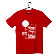Odzież do sportów motorowych - T-shirt koszulka Toyota Supra czerwona-3XL - miniaturka - grafika 1