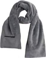 Czapki i chusty sportowe damskie - Glovii Szalik ogrzewany szary GA1G - miniaturka - grafika 1