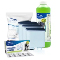 Akcesoria i części do ekspresów do kawy - Zestaw do Saeco Philips AL-Clean 3szt, Verde 750ml, Cleaneo 10tab - miniaturka - grafika 1