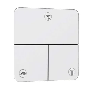 Hansgrohe ShowerSelect Comfort - Zawór do 3 odbiorników, podtynkowy, czarny chrom szczotkowany 15587700 - Zawory i kraniki - miniaturka - grafika 1