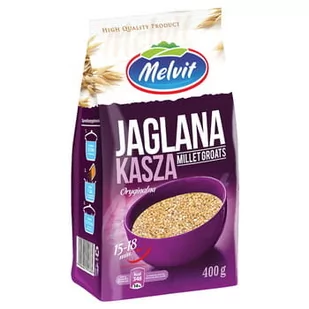 Melvit Kasza jaglana - Kasza - miniaturka - grafika 1