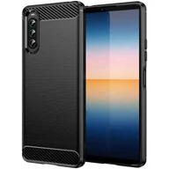 Etui i futerały do telefonów - Etui Carbon do Sony Xperia 10 IV ochronne etui na telefon komórkowy Pokrowiec TPU na telefon komórkowy - miniaturka - grafika 1
