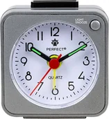 Zegary - Perfect Budzik Perfect BB05508 szary mały 5,7 cm podświetlenie drzemka . - miniaturka - grafika 1