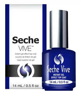 SECHE Vive, top żelowy szybkoschnący, utwardzający, 14 ml - Utwardzacze do paznokci - miniaturka - grafika 1