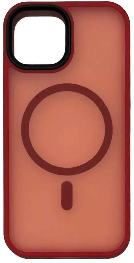 iLike Tylny pokrowiec Connect Apple iPhone 15 Hybrid Case With Magnetic PC+TPU Red Model: CONAPP15HCMP