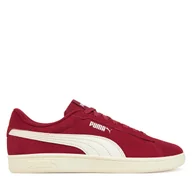 Sneakersy męskie - Sneakersy Puma Smash 3.0 390984 21 Bordowy - miniaturka - grafika 1