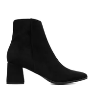 Botki damskie - Botki DeeZee GT611 1 Czarny - miniaturka - grafika 1