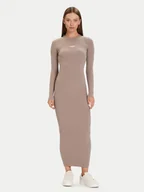 Sukienki - Guess Sukienka dzianinowa V5BK02 Z3JD2 Różowy Slim Fit - miniaturka - grafika 1