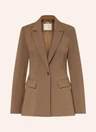 Marynarki i żakiety damskie - Guess Blezer Dorothee beige - miniaturka - grafika 1