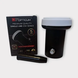 Konwerter Single Opticum Red Premium Lnb 03H - Anteny TV - miniaturka - grafika 1