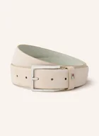 Paski - Tommy Hilfiger Pasek Skórzany Oliver beige - miniaturka - grafika 1