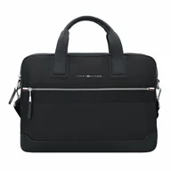 Torby na laptopy - Tommy Hilfiger TH Elevated Teczka 40 cm Komora na laptopa black - miniaturka - grafika 1