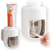 Końcówki do szczoteczek elektrycznych - Automatyczny dozownik pasty do zębów ZENT® OnePress™ bezdotykowy, precyzyjne dozowanie, montaż EasyMount™, demontowalna pompka, kompatybilny z więks.. - miniaturka - grafika 1