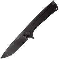 Scyzoryki - ANV Knives Z100 DLC czarny/Plain edge, GRN czarny - miniaturka - grafika 1