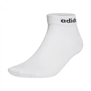 adidas Męskie skarpety Non Cushioned Ankle 3PP skarpety, białe/czarne, L - Skarpetki męskie - miniaturka - grafika 1