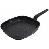 Patelnie - PATELNIA GRILLOWA MARMURKOWA KLAUSBERG 28cm KB-7662 - miniaturka - grafika 1