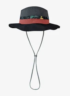 Kapelusz turystyczny Buff Explore Booney Hat - okisa black - Czapki dla dzieci - miniaturka - grafika 1