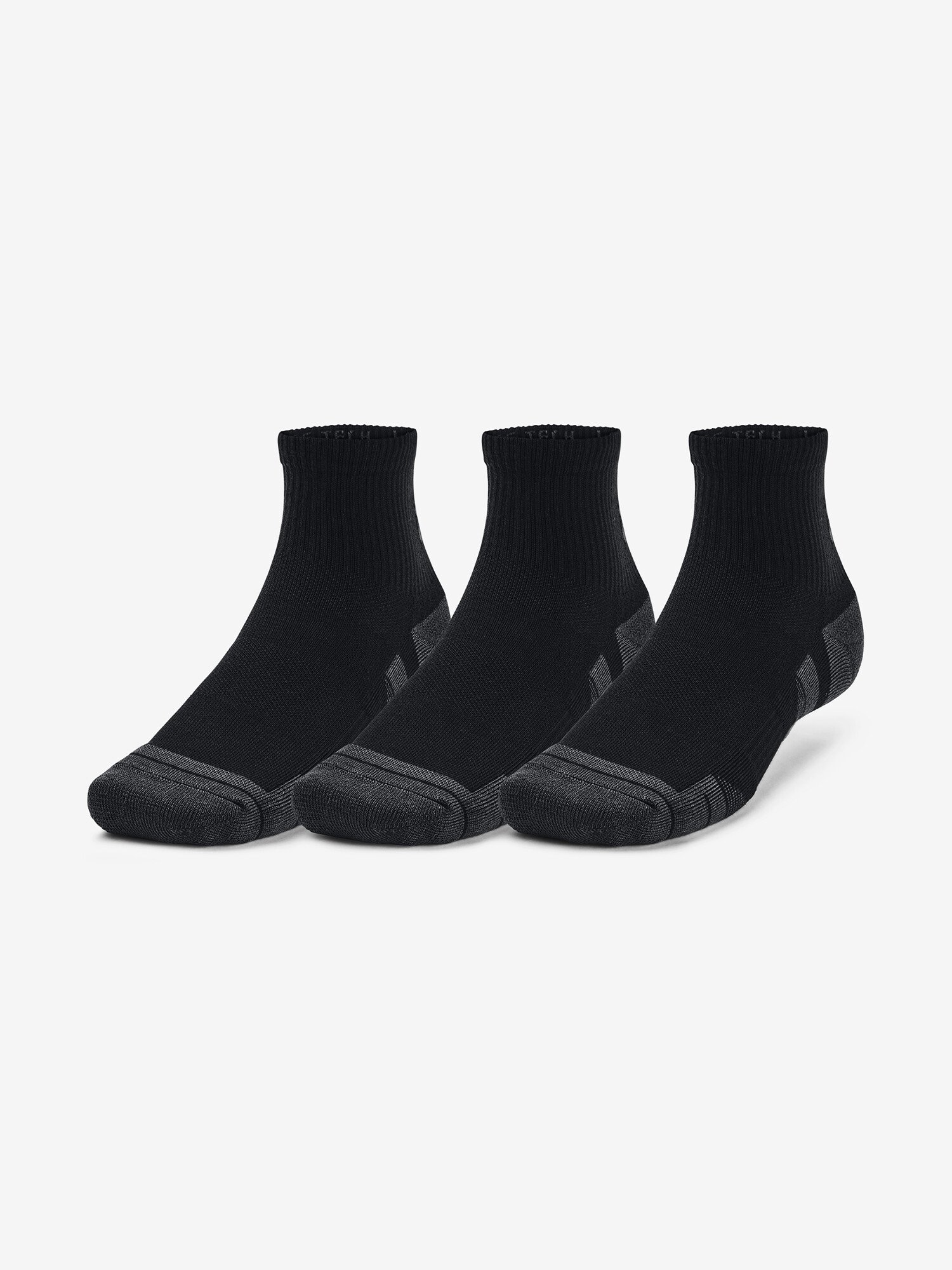 Skarpetki Under Armour Performance Tech 3pk Qtr-BLK L
