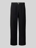 Spodnie męskie - Spodnie z materiałowym paskiem model ‘UMO’ - miniaturka - grafika 1