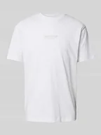 Koszulki męskie - T-shirt o kroju relaxed fit z czystej bawełny - miniaturka - grafika 1