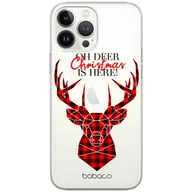 Etui i futerały do telefonów - Etui Babaco dedykowane do Iphone 5/5S/SE, wzór: Winter 008 Etui częściowo przeźroczyste, oryginalne i oficjalnie licencjonowane - miniaturka - grafika 1