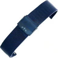 Akcesoria do smartwatchy - Bisset Bransoleta - siatka mesh - PVD granatowa BM-101 12mm - miniaturka - grafika 1