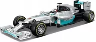 Zabawki zdalnie sterowane - Bburago MERCEDES RACE AMG PETRONAS 41220 - miniaturka - grafika 1